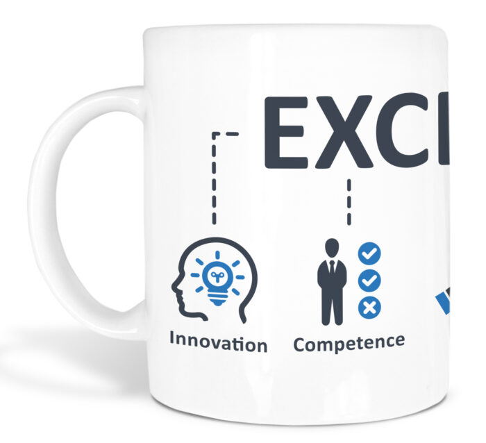 Tasse Weiß Eco - Werbetasse mit Ihrem Logo – Bild 2